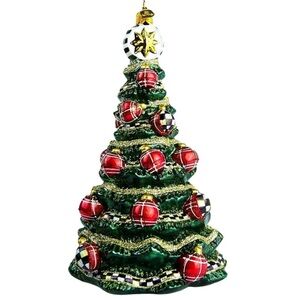 MacKenzie-Childs Highland Tree Christmas Ornament Retired